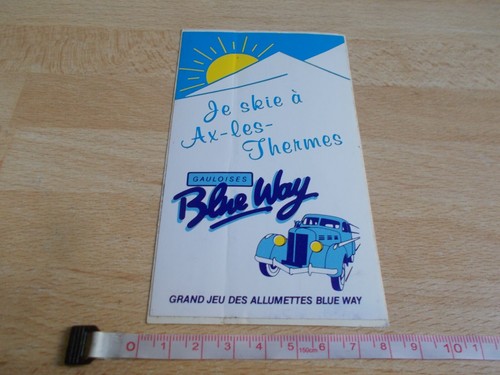 Autocollant gauloises blue - gauloises, way
