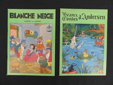 Blanche Neige, Conte de Grimm, Beaux contes d'Andersen René Touret Ed., 1962