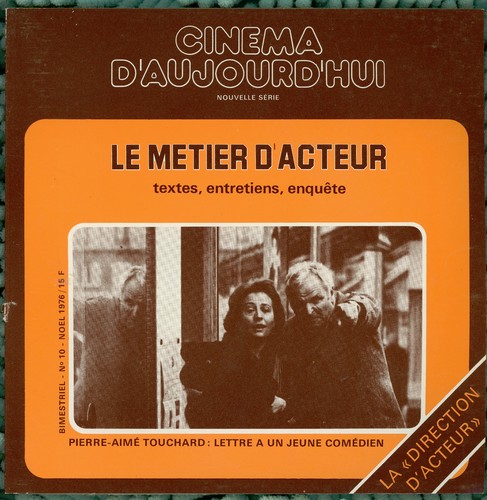 Métier acteur cinéma - le,