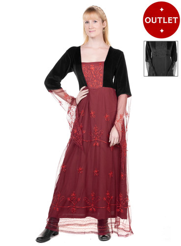Robe médiévale velours - médiévale,