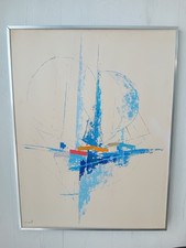 JP Collin huile sur carton