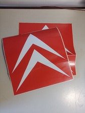 Anciens Stickers Pubicitaires Banderole CITROEN