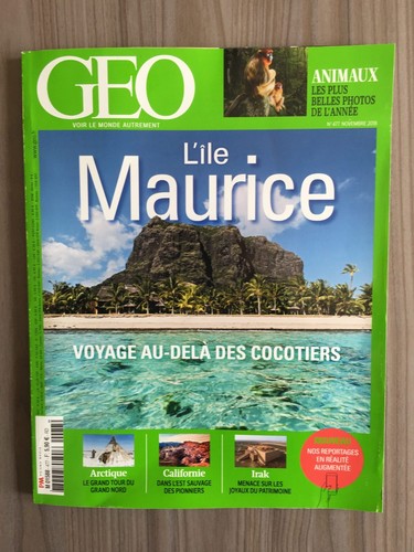 Revue geo magazine du - revue,