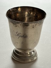 Timbale CHRISTOFLE modèle GALLIA Monogramme « Sophie »