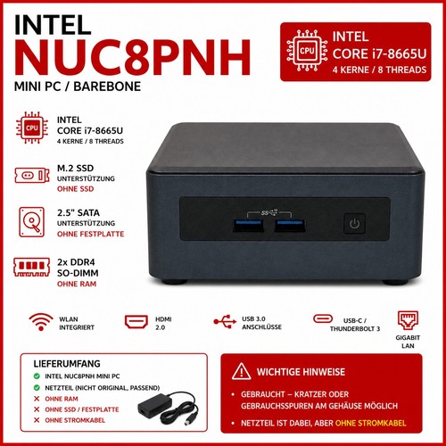 Intel nuc8pnh mini - nuc8pnh,