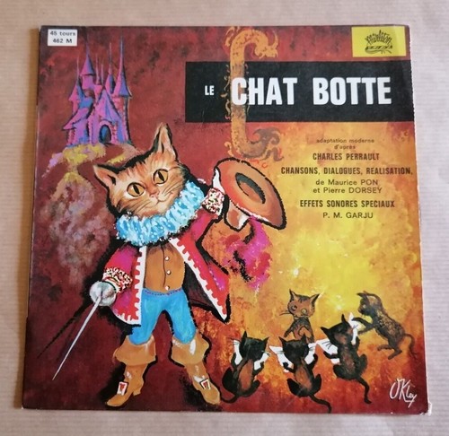 Chat botté d après - chat, botté,