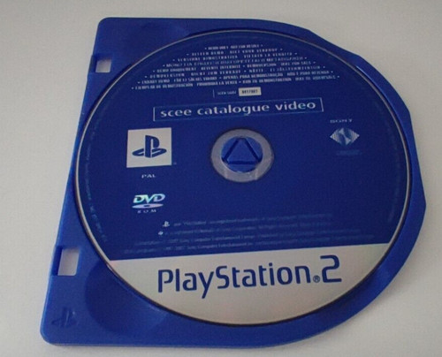 Sony ps2 pal scee 51187 - sony, cd