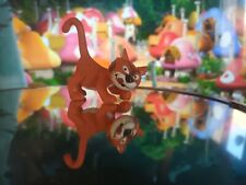 vintage figurine Schleich Smurf Schlumpf Peyo Schtroumpf Cat Chat red Azrael 