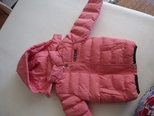 Manteau parka rose doublé à capuche LADY MODA  guess - TBE 24/30