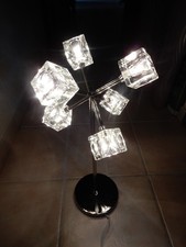 lampe ikea vintage , lampe ice cube , lampe de chevet , design , déco ,