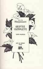 Maupassant oeuvre complète - oeuvre, 12