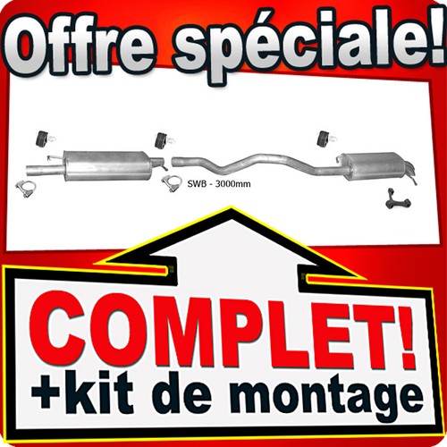 échappement pour t5 - pour, vw