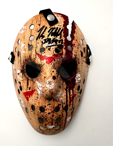 Kane hodder signed jason - kane, mask