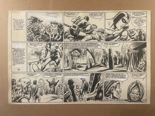 Amok planche originale - amok,
