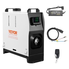VEVOR Chauffage Diesel Tout-en-Un 12V 8kW Télécommande LCD Caravane Intérieur