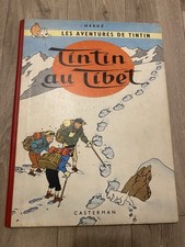 BD TINTIN au Tibet Hergé édition originale française B29 1960 TBE