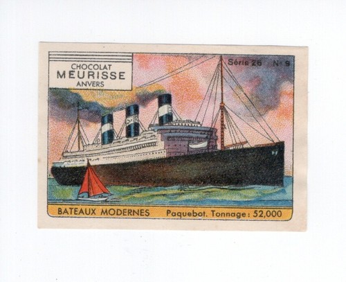 Chromo bateaux moderne - chromo,