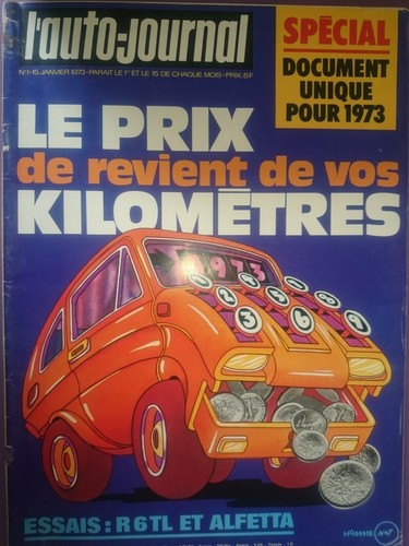 Auto journal 1973 alfa - l'auto,
