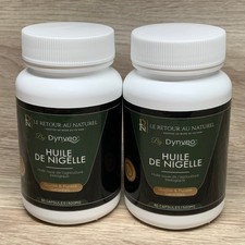 Huile de Nigelle Lot 2 X 60 capsules LE RETOUR AU NATUREL par DYNVEO – 04/27