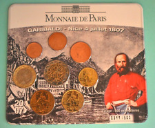 France 2007   Miniset   " Garibaldi "  de 1 ct à 2 € Rare 500 exemplaires 