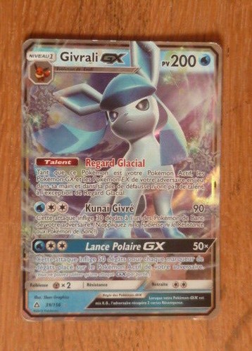 Carte pokemon givrali - carte,