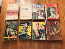 LOT DE 8 ROMANS ANCIENS  - ANNEES 1934 A 1959