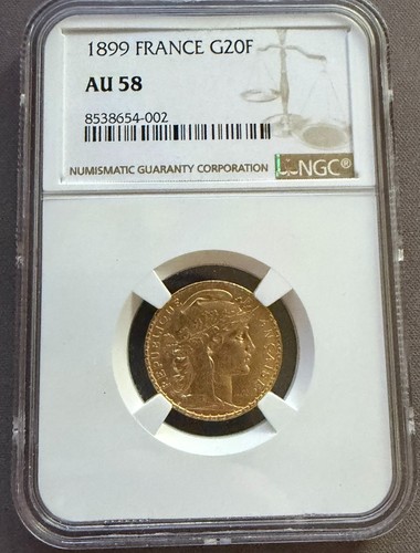 Francs marianne 1899 - 20,