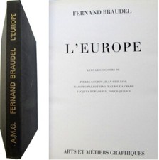 L'Europe 1982 Fernand Braudel Folco Quilici peuplement territoire minorités etc