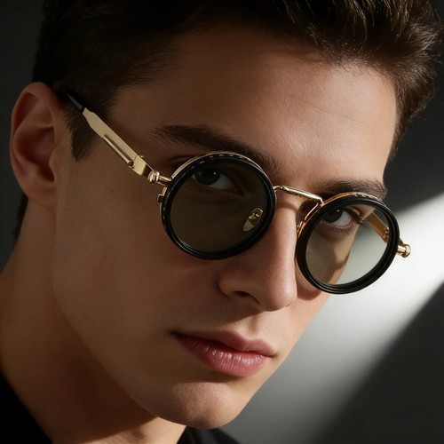 Lunettes soleil rondes - de,