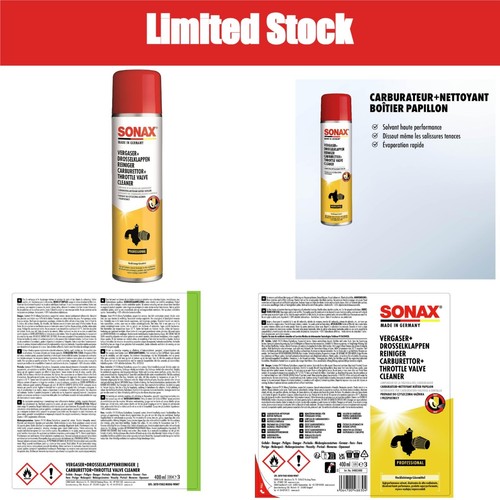 Sonax nettoyant carburateur - sonax, et