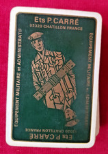 lot de jeux de cartes  jouer Équipement MILITAIRE et Administrative ETS P. CARRÉ