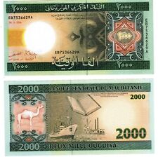 Mauritanie Mauritania FAUX Billet 2000 Ouguiya 2004 P14 FAKE NOTE UNC NEUF