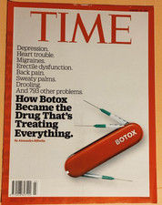 Time Magazine JANUARY 2017 " BOTOX "