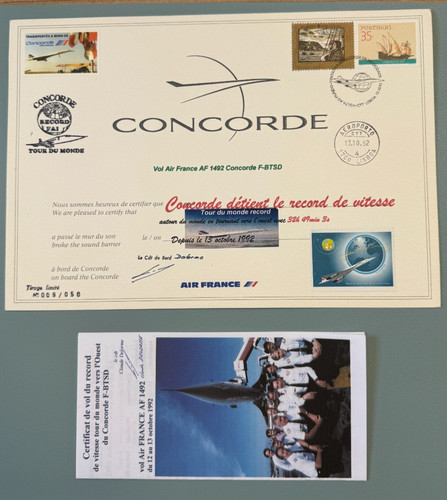 Sup concorde record du - concorde,