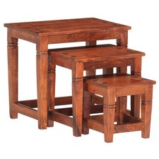 Bois acacia massif tables - d'acacia,