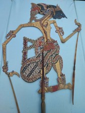 MARIONNETTE  INDONÉSIENNE ANCIENNE  WAYANG KULIT 
