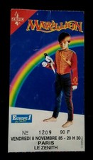 ticket billet used place