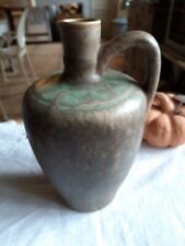 bouteille en grès signé S 