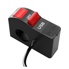  Commutateur de flamme de guidon de moto bouton marche / arrêt commutateur de