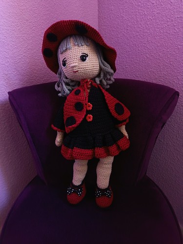 Poupée amigurumi crochet - poupée,