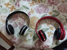 Casque Bluetooth sans fil au choix - blanc ou rouge