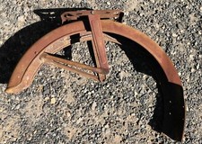 garde boue arriere porte bagage moto de collection 125  ultima F125 1954