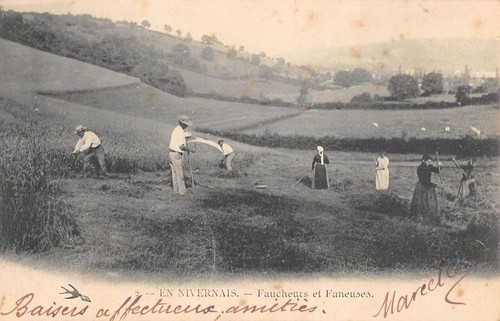 Cpa nivernais - cpa, /