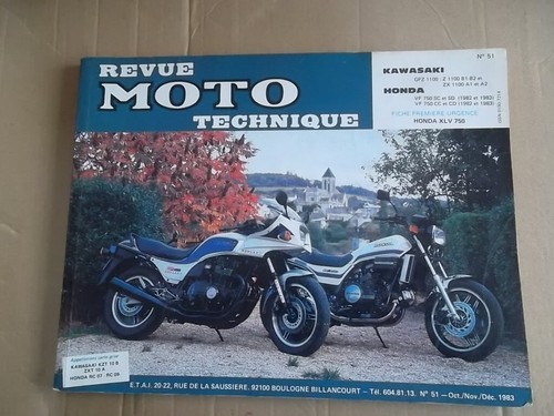 Revue moto technique kawasaki - technique,