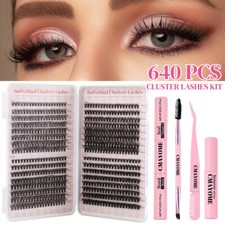 Kit D'extension De Cils Diy Cils Individuels Avec Colle À Cils Et Joint 8-16 /