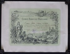 Affiche 1932 Comice Agricole