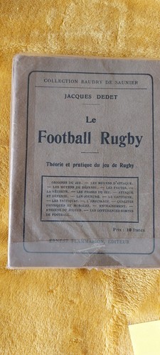 Livre rare football rugby - football,