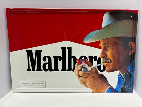 Marlboro man lighting metal - lighting, up