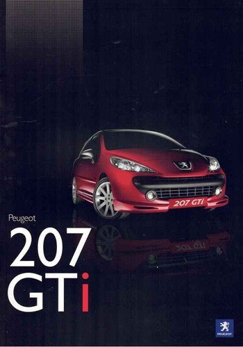 Catalogue brochure peugeot 207 - catalogue,