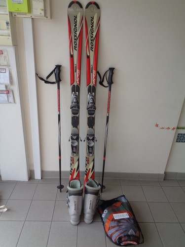 Ensemble skis bâtons - de,